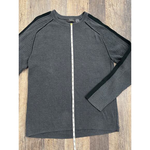 Crazy Horse Ribbed Knit Cotton Blend Sweater Size XL - Picture 4 of 6